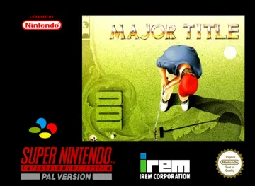 Major Title (Europe) box cover front